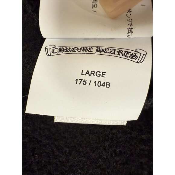 Chrome Hearts Hollywood Black Sweatshirt Pullover Crewneck Unisex - Picture 8 of 16